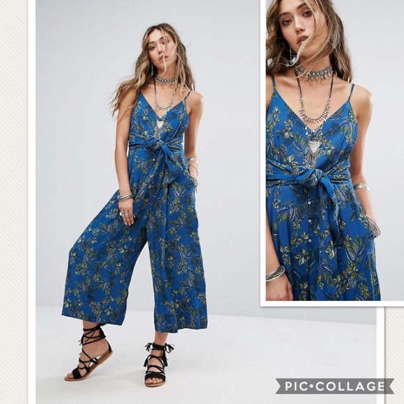 Free People Pants - NWT Free People Tropics Jumpsuit